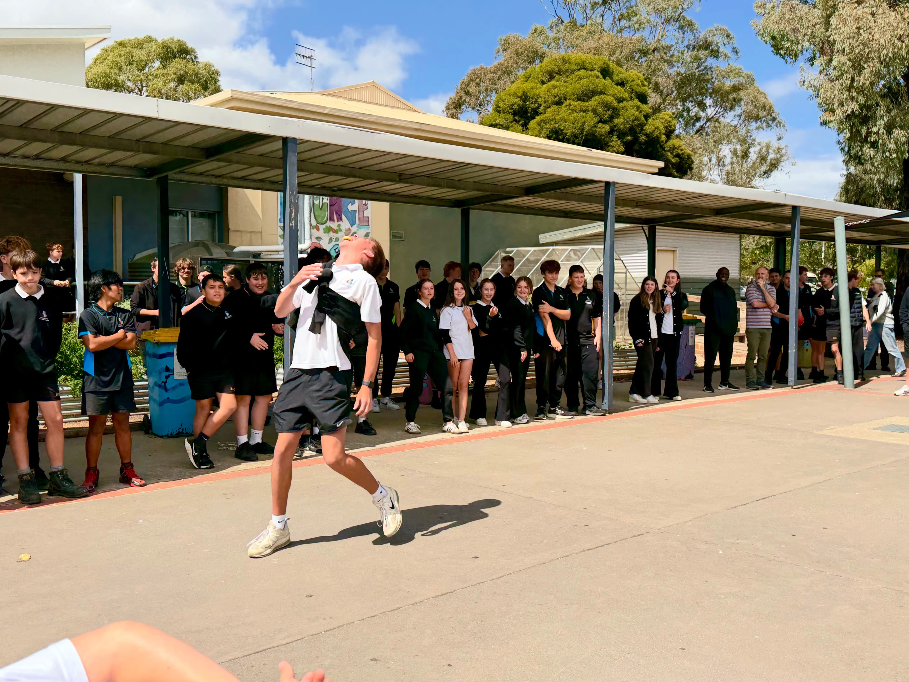 Students at Broadford Secondary College