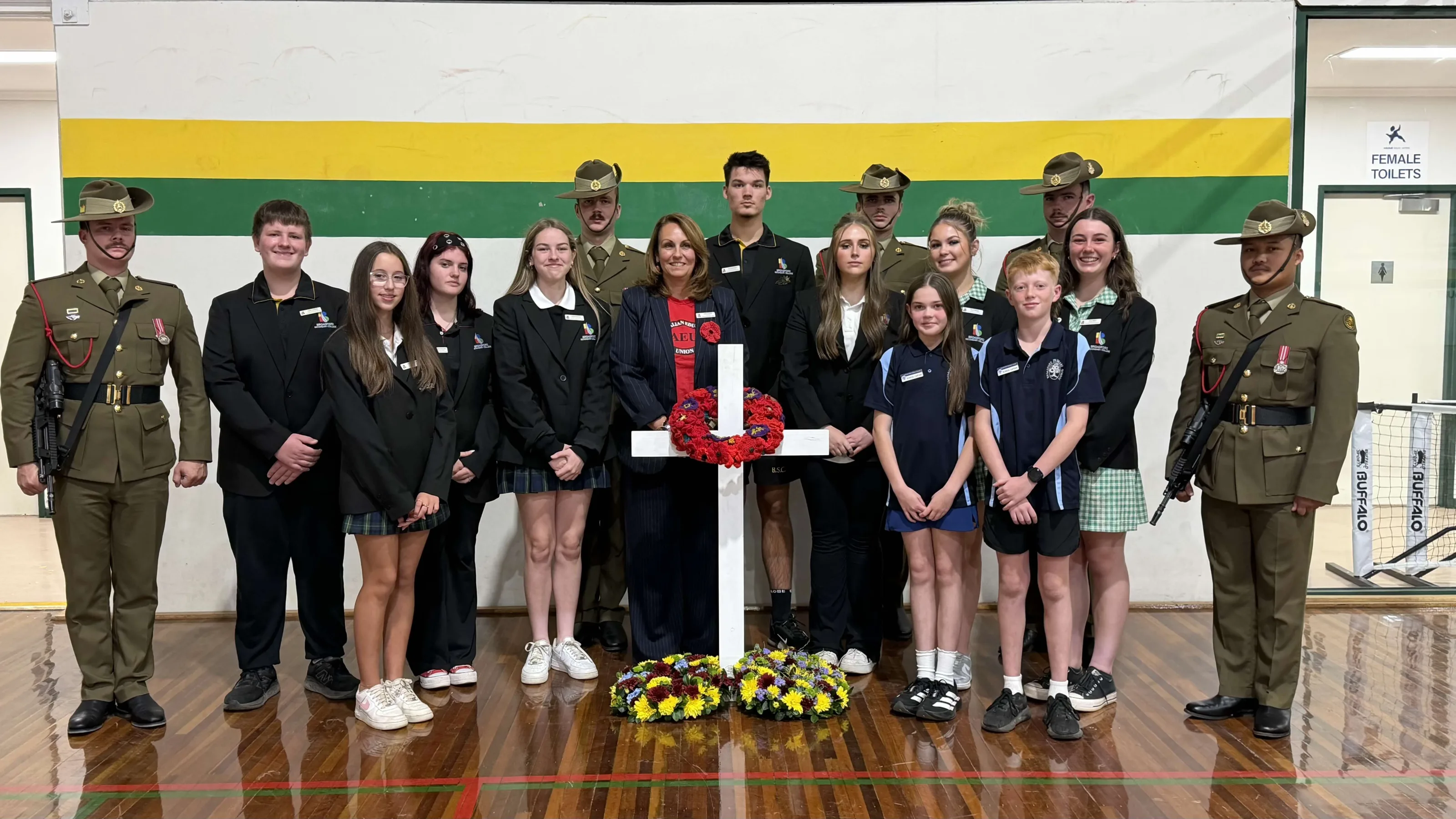 Students at Broadford Secondary College