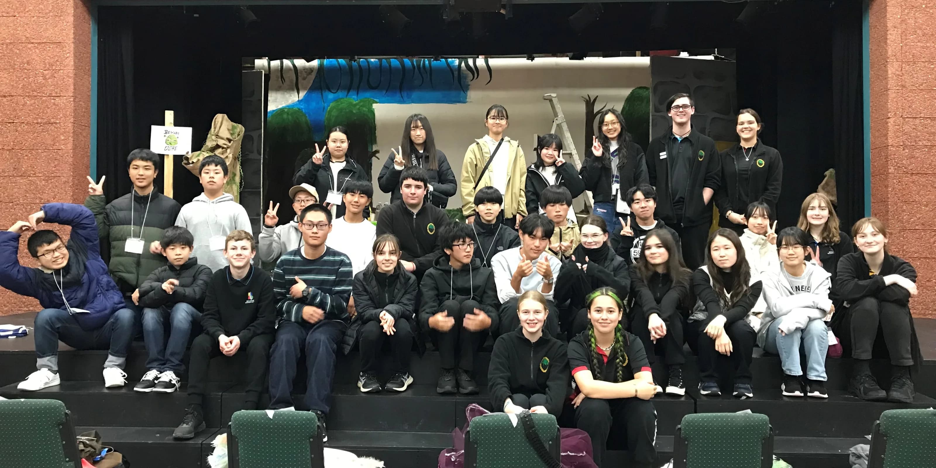 Sister school cultural exchange with Japan